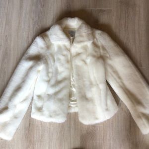 Ann Taylor Loft Furry Jacket